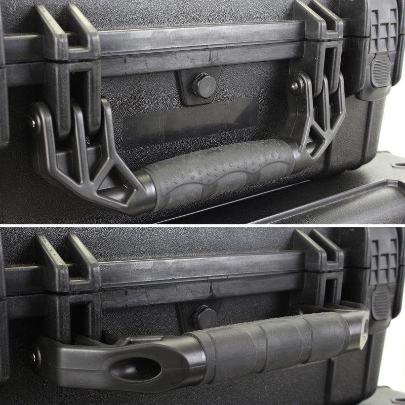 Go Rhino XVenture Gear Hard Case w/Foam - Large 20in. / Lockable / IP67 - Tex. Black