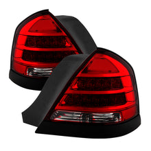 Load image into Gallery viewer, Xtune 98-11 Ford Crown Victoria LED Tail Lights -Red Clear ALT-JH-CVIC98-LED-PI-RC