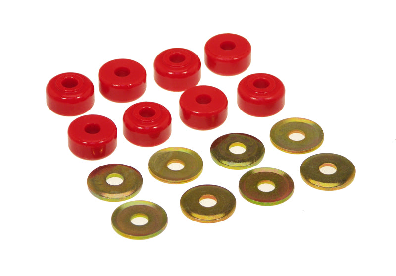 Prothane Universal End Link Bushings & Washers - 5/8 x 1 1/8 OD - Red