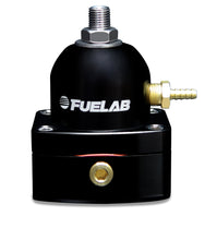Load image into Gallery viewer, Fuelab 535 EFI Adjustable Mini FPR 25-90 PSI (2) -6AN In (1) -6AN Return - Black