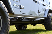 Load image into Gallery viewer, N-Fab Trail Slider Steps 18-20 Jeep Wrangler JL 4 Door SUV - SRW - Textured Black