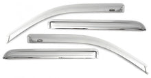 Load image into Gallery viewer, AVS 13-18 Nissan Altima Ventvisor Outside Mount Front &amp; Rear Window Deflectors 4pc - Chrome
