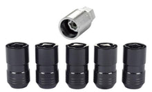 Load image into Gallery viewer, McGard Wheel Lock Nut Set - 5pk. (Cone Seat) M14X1.5 / 22mm Hex / 1.639in OAL - Black