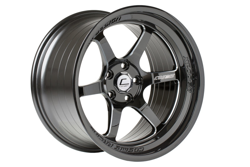 Cosmis Racing XT-006R Black w/ Machined Spokes Wheel 18x11 +8mm 5x114.3