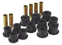 Load image into Gallery viewer, Prothane 88-98 GM 2/4wd Rear Spring &amp; Shackle Bushings - Black