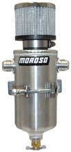 Load image into Gallery viewer, Moroso Breather Tank/Catch Can - Two -10An Male Fittings - Aluminum