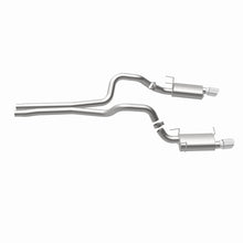 Load image into Gallery viewer, MagnaFlow 13 Ford Mustang Dual Split Rear Exit Stainless Cat Back Performance Exhaust (Street)