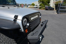 Load image into Gallery viewer, DV8 Offroad 07-18 Jeep Wrangler JK Mesh LED Grill w/o Light - Black - GRABB07-04