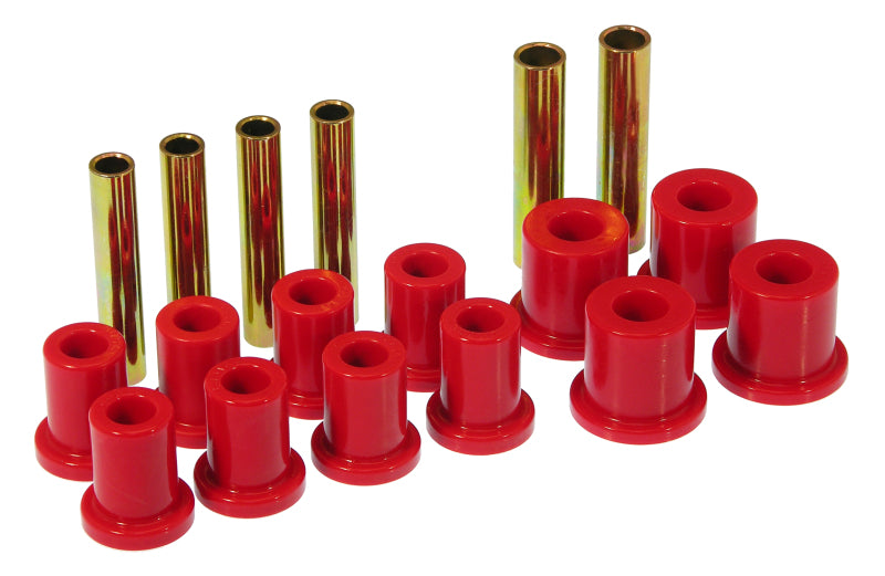 Prothane 71-87 GM K10-30 4wd Front Spring Bushings - Red