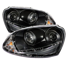 Load image into Gallery viewer, Spyder Volkswagen GTI 06-09/Jetta 06-09 Xenon/HID Model Only - DRL Black PRO-YD-VG06-HID-DRL-BK