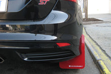 Load image into Gallery viewer, Rally Armor 12-19 Ford Focus ST / 16-19 RS Red Mud Flap w/ White Logo