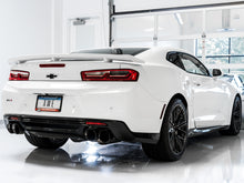 Load image into Gallery viewer, AWE Tuning 16-19 Chevy Camaro SS Resonated Cat-Back Exhaust -Track Edition (Quad Diamond Black Tips)