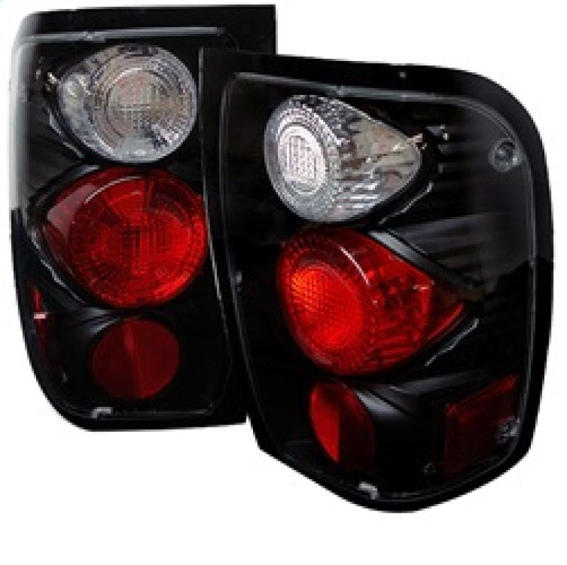 Spyder Ford Ranger 98-00 Euro Style Tail Lights Black ALT-YD-FR98-BK