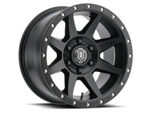 Load image into Gallery viewer, ICON Rebound 18x9 5x5 -12mm Offset 4.5in BS 71.5mm Bore Satin Black Wheel