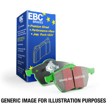 Load image into Gallery viewer, EBC 10+ Honda CR-Z 1.5 Hybrid Greenstuff Front Brake Pads