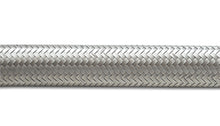 Load image into Gallery viewer, Vibrant SS Braided Flex Hose -8 AN 0.44in ID (50 foot roll)