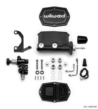 Load image into Gallery viewer, Wilwood Compact Tandem M/C - 15/16in Bore - w/Bracket and Valve (Pushrod) - Black