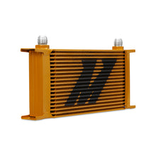 Load image into Gallery viewer, Mishimoto Universal 19 Row Oil Cooler - Gold