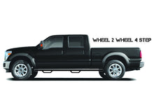Load image into Gallery viewer, N-Fab Nerf Step 01-04 Toyota Tacoma Double Cab 5ft Bed - Tex. Black - W2W - 3in
