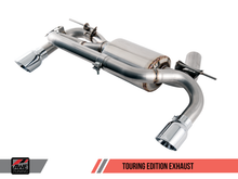 Load image into Gallery viewer, AWE Tuning BMW F3X 340i Touring Edition Axle-Back Exhaust - Diamond Black Tips (102mm)