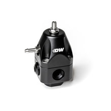 Load image into Gallery viewer, DeatschWerks DWR1000c Adjustable Fuel Pressure Regulator Dual 6AN Inlet and 6AN Outlet - Black