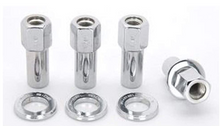Load image into Gallery viewer, Weld Open End Lug Nuts w/ Centered Washers 1/2in. RH - 4pk.