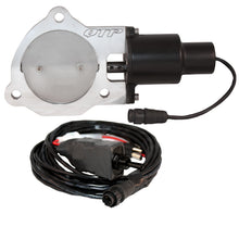 Load image into Gallery viewer, QTP 3.5in Bolt-On QTEC Electric Cutout Valve - Single