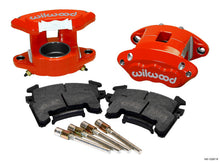 Load image into Gallery viewer, Wilwood D154 Front Caliper Kit - Red 2.50in Piston 1.04in Rotor