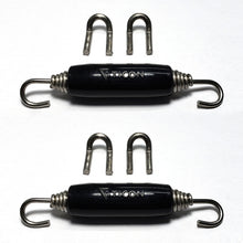 Load image into Gallery viewer, Stainless Bros Spring Tab Kit - 5 Pack SS304 (5 Springs 10 Hooks and 5 Black Silicone Sleeves)