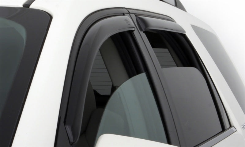 AVS 22-23 Toyota Tundra CC/CrewMax In-Channel Ventvisor Front & Rear Window Deflectors 4pc - Smoke