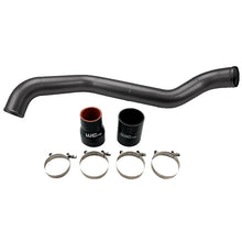 Load image into Gallery viewer, Wehrli 01-04 Chevrolet 6.6L LB7 Duramax Driver Side 3in Intercooler Pipe - Gloss Black