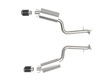 Load image into Gallery viewer, aFe Lexus IS350 14-22 V6-3.5L Takeda Axle-Back Exhaust System- Carbon Fiber Tip