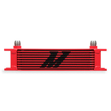 Load image into Gallery viewer, Mishimoto Universal 10 Row Oil Cooler - Red