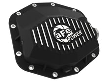 Load image into Gallery viewer, aFe POWER 21-22 Ram1500 TRX Hemi V8 6.2L PRO Series Rear Diff Cover Black w/Machined Fins &amp; Gear Oil