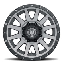 Load image into Gallery viewer, ICON Compression HD 18x9 8x170 6mm Offset 5.25in BS Titanium Wheel