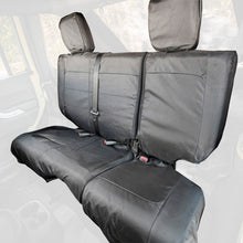 Load image into Gallery viewer, Rugged Ridge Ballistic Seat Cvr Rear Black 840D 07-10 JK 4Dr