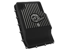 Load image into Gallery viewer, aFe 17-24 Ford F-150 10R60/10R80 Pro Series Rear Transmission Pan Black w/ Machined Fins