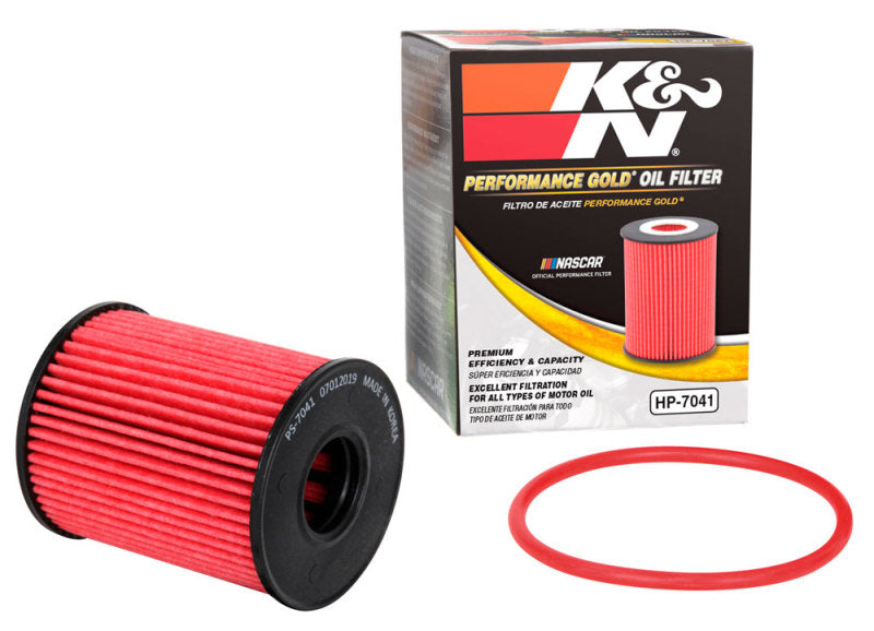 K&N Performance Oil Filter - 14-18 Fiat 500L 1.4L L4 Gas