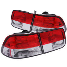 Load image into Gallery viewer, ANZO 1996-2000 Honda Civic Taillights Red/Clear