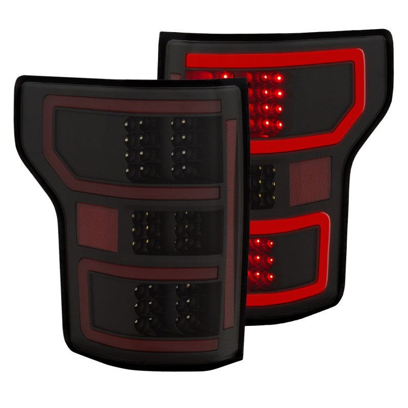 ANZO 18-19 Ford F-150 LED Taillights Black