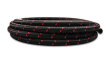 Load image into Gallery viewer, Vibrant -10 AN Two-Tone Black/Red Nylon Braided Flex Hose (5 foot roll)