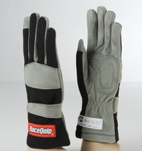Load image into Gallery viewer, RaceQuip Black 1-Layer SFI-1 Glove - XL