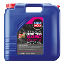 Load image into Gallery viewer, LIQUI MOLY 20L Top Tec Truck 4450 Motor Oil SAE 15W40
