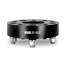 Load image into Gallery viewer, Mishimoto Borne Off-Road Wheel Spacers - 5x127 - 71.6 - 45mm - M14 - Black
