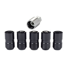 Load image into Gallery viewer, McGard Wheel Lock Nut Set - 5pk. (Cone Seat) M14X1.5 / 22mm Hex / 1.639in OAL - Black