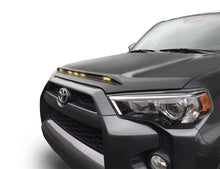 Load image into Gallery viewer, AVS 10-22 Toyota 4Runner Aeroskin Low Profile Hood Shield w/ Lights - Black