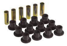 Load image into Gallery viewer, Prothane 61-68 International Scout 80/800 Spring &amp; Shackle Bushings - Black