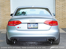 Load image into Gallery viewer, AWE Tuning Audi B8.5 S4 3.0T Track Edition Exhaust - Diamond Black Tips (102mm)