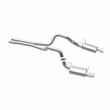 Load image into Gallery viewer, MagnaFlow 13 Ford Mustang Dual Split Rear Exit Stainless Cat Back Performance Exhaust (Street)