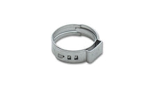 Load image into Gallery viewer, Vibrant One Ear Stepless Pinch Clamps 17.8-21.0mm clamping range (Pack of 10) SS 7mm band width